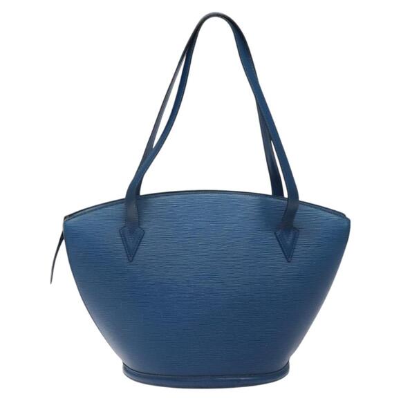LOUIS VUITTON Epi Saint Jacques Shopping Shoulder Bag Blue M52275 - Picture 2 of 16